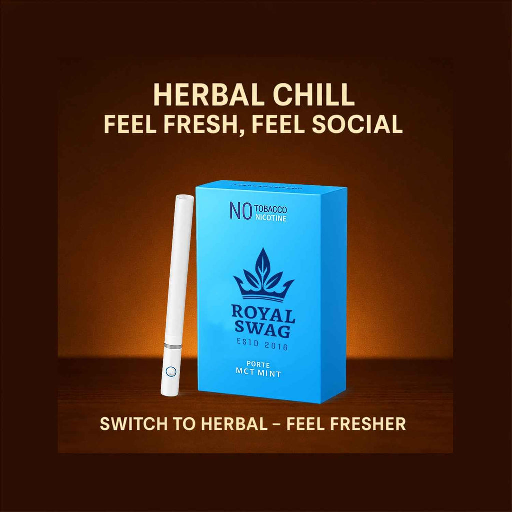Ayurvedic Herbal Clove + Mint Flavor Cigarettes (20 + 20 Sticks)