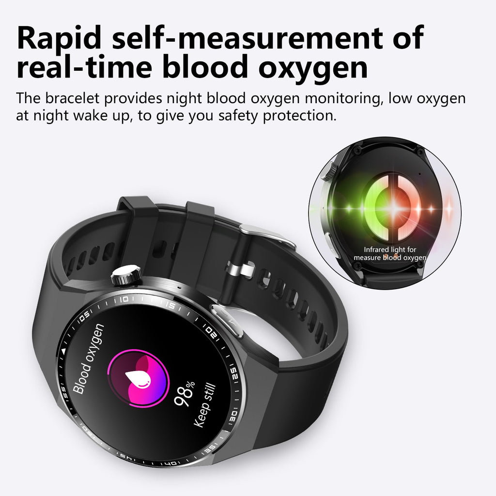 2025 New Accurate Measure ECG+PPG Diabetic Watches for Women Men Full Touch Screen Sport Fitness Watches Bluetooth For Android ios Smartwatch